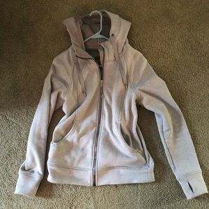 Lululemon *plush* scuba hoodie. Size 8